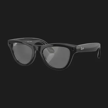 Смарт-окуляри Ray-Ban Meta Skyler (Shiny Black /Clear) (RW4010 601/SB 52-20) (S) в Стрию