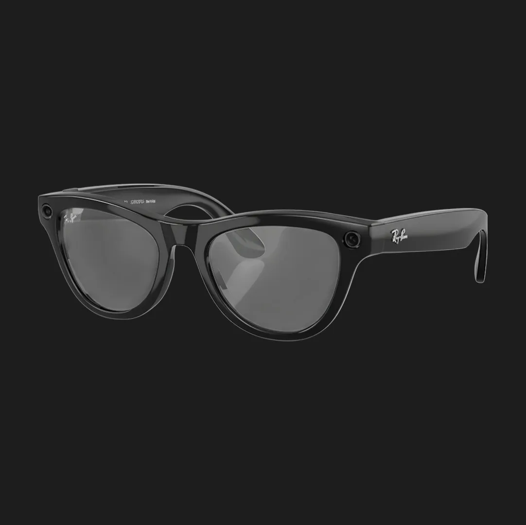 Смарт-окуляри Ray-Ban Meta Skyler (Shiny Black /Clear) (RW4010 601/SB 52-20) (M)