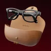 Смарт-очки Ray-Ban Meta Skyler (Shiny Black /Clear) (RW4010 601/SB 52-20) (S)