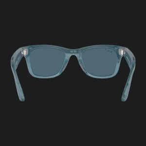 Смарт-окуляри Ray-Ban Meta Wayfarer (Matte Jeans\Dusty Blue) (RW4006 67552V 50-22) (M)