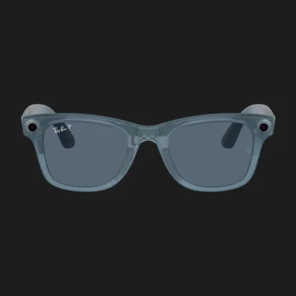 Смарт-окуляри Ray-Ban Meta Wayfarer (Matte Jeans\Dusty Blue) (RW4006 67552V 50-22) (M)