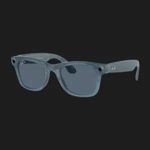 Смарт-окуляри Ray-Ban Meta Wayfarer (Matte Jeans\Dusty Blue) (RW4006 67552V 50-22) (M)
