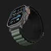 Ремешок Spigen WBF1 для Apple Watch 44/45/46/49mm (Black Green)