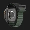 Ремешок Spigen WBF1 для Apple Watch 44/45/46/49mm (Black Green)