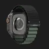 Ремешок Spigen WBF1 для Apple Watch 44/45/46/49mm (Black Green)