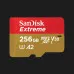 Карта пам'яті SanDisk Extreme A2 microSDXC 256Gb UHS-1 U3 V30 + Adapter SD