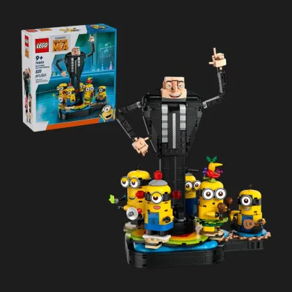 Конструктор LEGO Despicable Me Ґру й посіпаки з кубиків (75582)