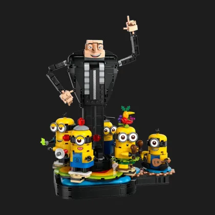Конструктор LEGO Despicable Me Ґру й посіпаки з кубиків (75582)