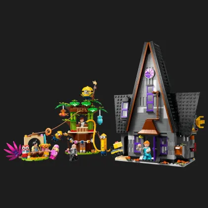 Конструктор LEGO Despicable Me Родинний маєток Ґру й посіпак (75583)