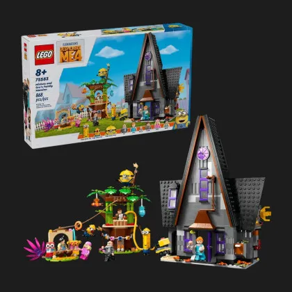 Конструктор LEGO Despicable Me Родинний маєток Ґру й посіпак (75583)