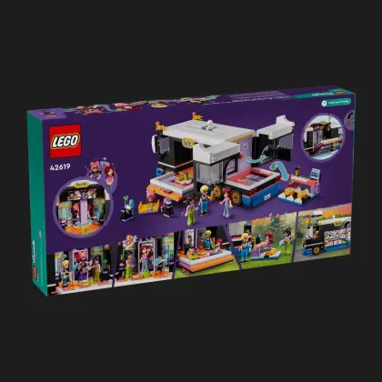 Конструктор LEGO Friends Pop Star Music Tour Bus (42619)