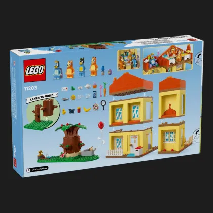 Конструктор LEGO Bluey Родинний дім Блуї (11203)