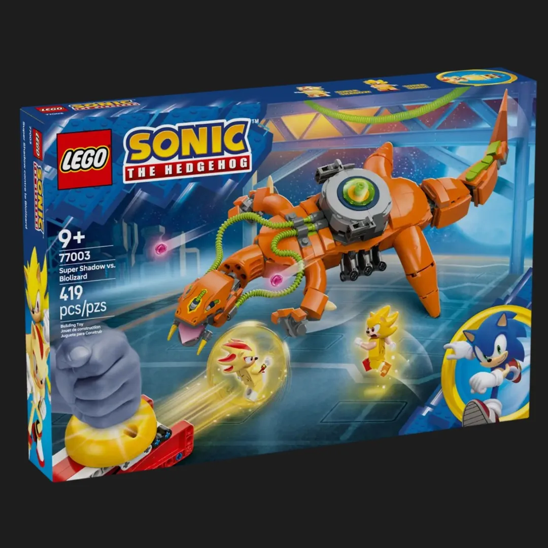 Конструктор LEGO Sonic Супер Шедоу проти Біолізарда (77003)