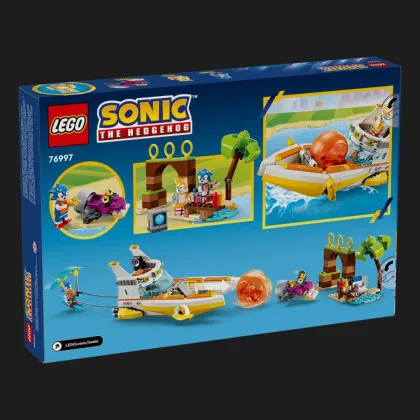 Конструктор LEGO Sonic Човен із «Пригод Тейлза» (76997)