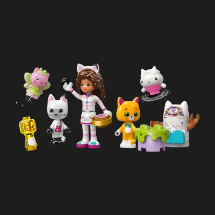 Конструктор LEGO Gabby's Dollhouse Гора сладостей и сад Китти (11205)