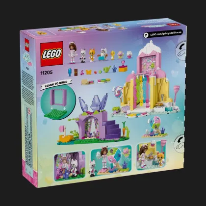 Конструктор LEGO Gabby's Dollhouse Гора сладостей и сад Китти (11205)