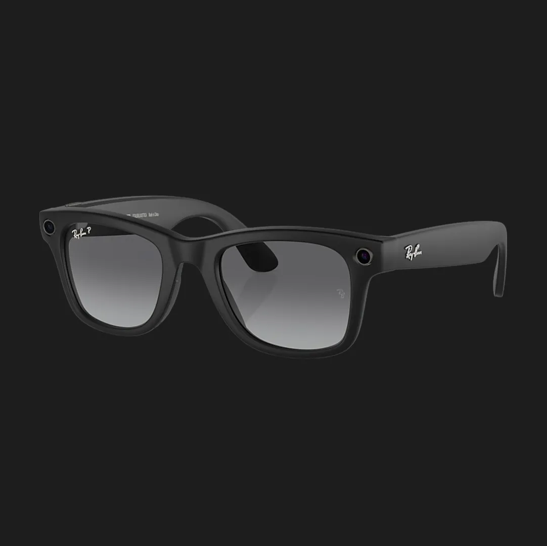 Смарт-окуляри Ray-Ban Meta Wayfarer (Gen 2) (Matte Black/Clear to Grаy Transitions) (RW4012 601S1Z 53-22) (L)