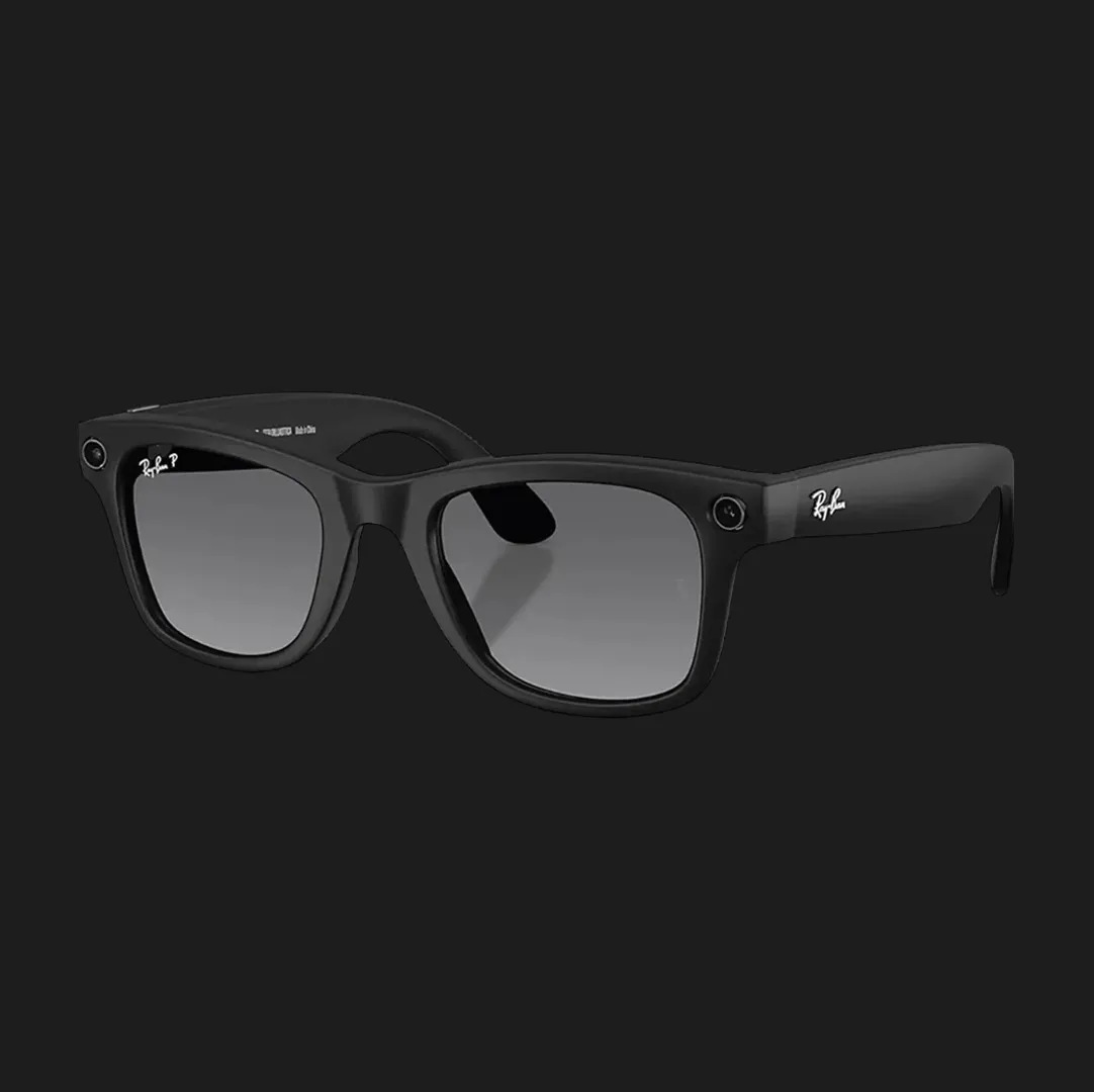 Смарт-окуляри Ray-Ban Meta Wayfarer (Gen 2) (Matte Black/ Gradient Graphite) (RW4012 601ST3 53-22) (L)