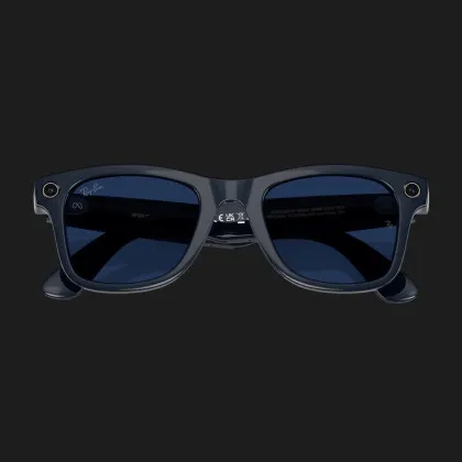Смарт-окуляри Ray-Ban Meta Wayfarer (Gen 2) (Shiny Cosmic Blue/Clear Sapphire) (RW4012 6628/MF 50-23)