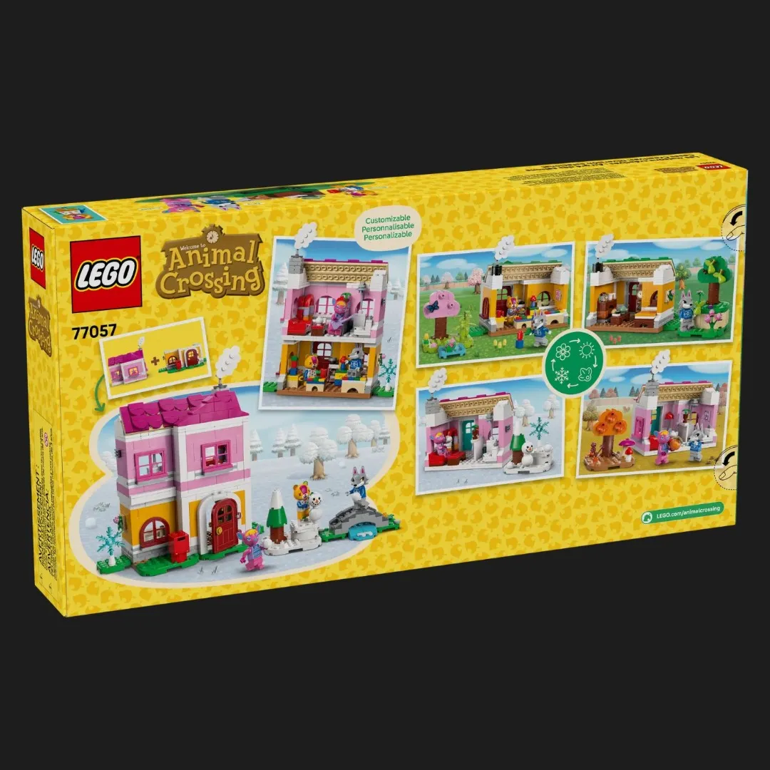 Конструктор LEGO Animal Crossing Творчі будинки: сезони розваг (77057)