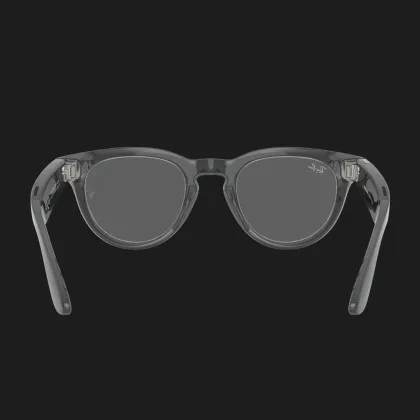Смарт-окуляри Ray-Ban Meta Headliner (Gen 2) (Shiny Asteroid Grаy/Clear to Emerald) (RW4013 6702CE 50-23) (S) в Тернополі