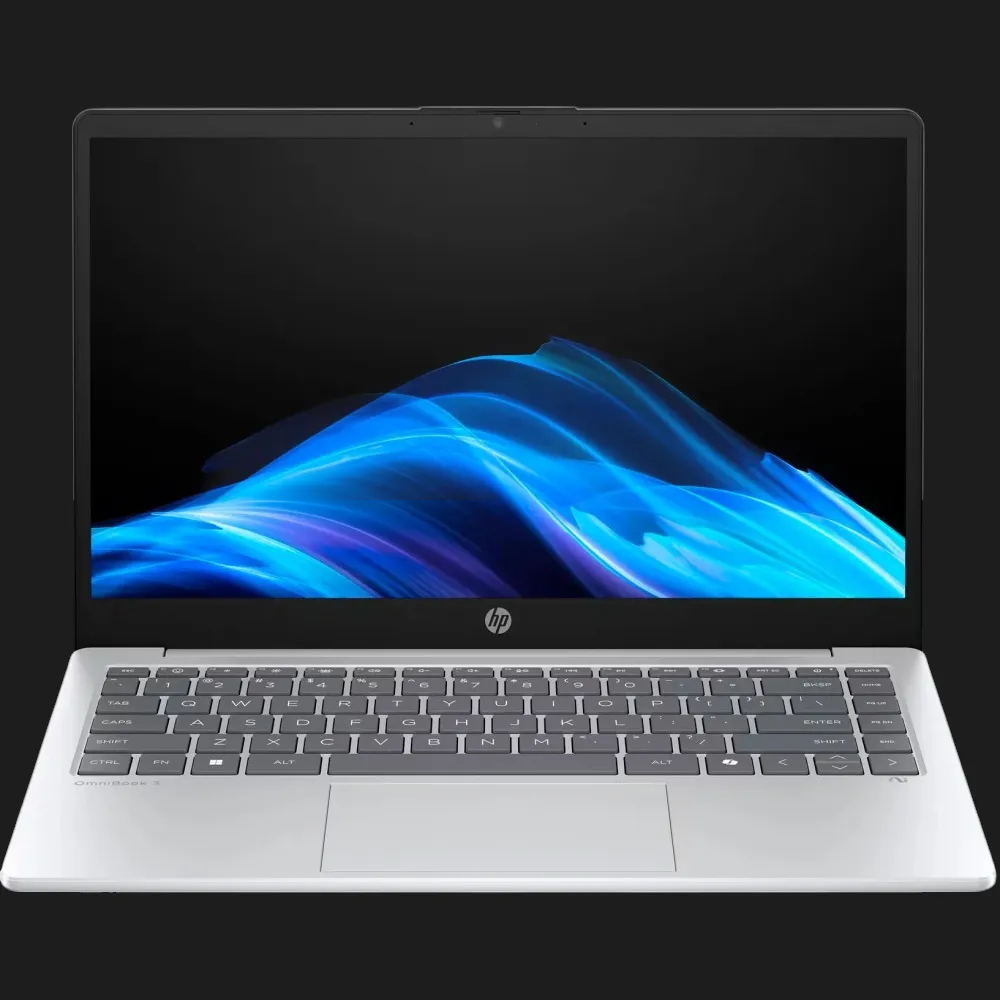 Ноутбук HP Omnibook 3 14-ha0004ua 14" (AMD Ryzen AI 7/16GB/512GB (SSD)/AMD Radeon Graphics) (C9MZ3EA) (UA)
