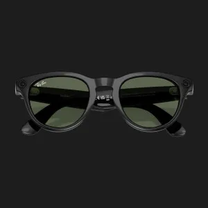 Смарт-окуляри Ray-Ban Meta Headliner (Gen 2) Low Bridge Fit (Shiny Black/G-15 Green) (RW4013F 601/71 51-23) (M)