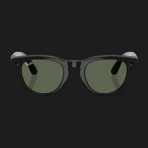Смарт-окуляри Ray-Ban Meta Headliner (Gen 2) Low Bridge Fit (Shiny Black/G-15 Green) (RW4013F 601/71 51-23) (M)