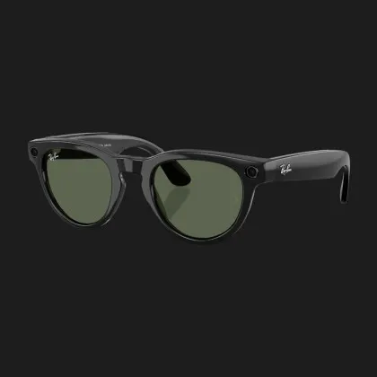 Смарт-окуляри Ray-Ban Meta Headliner (Gen 2) Low Bridge Fit (Shiny Black/G-15 Green) (RW4013F 601/71 51-23) (S) в Тернополі
