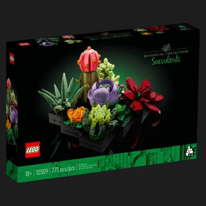 Конструктор LEGO Botanicals Сукуленти (10309)