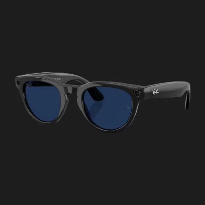 Смарт-окуляри Ray-Ban Meta Headliner (Gen 2) (Shiny Black/Transitions Sapphire) (RW4013F 601/MF51) (L-XL) в Тернополі