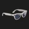 Смарт-очки Ray-Ban Meta Skyler (Shiny Chalky Gray/Clear Sapphire) (RW4010 6700MF 52-20) (S)