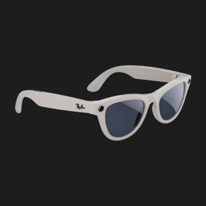 Смарт-окуляри Ray-Ban Meta Skyler (Shiny Chalky Gray/Clear Sapphire) (RW4010 6700MF 52-20) (S)