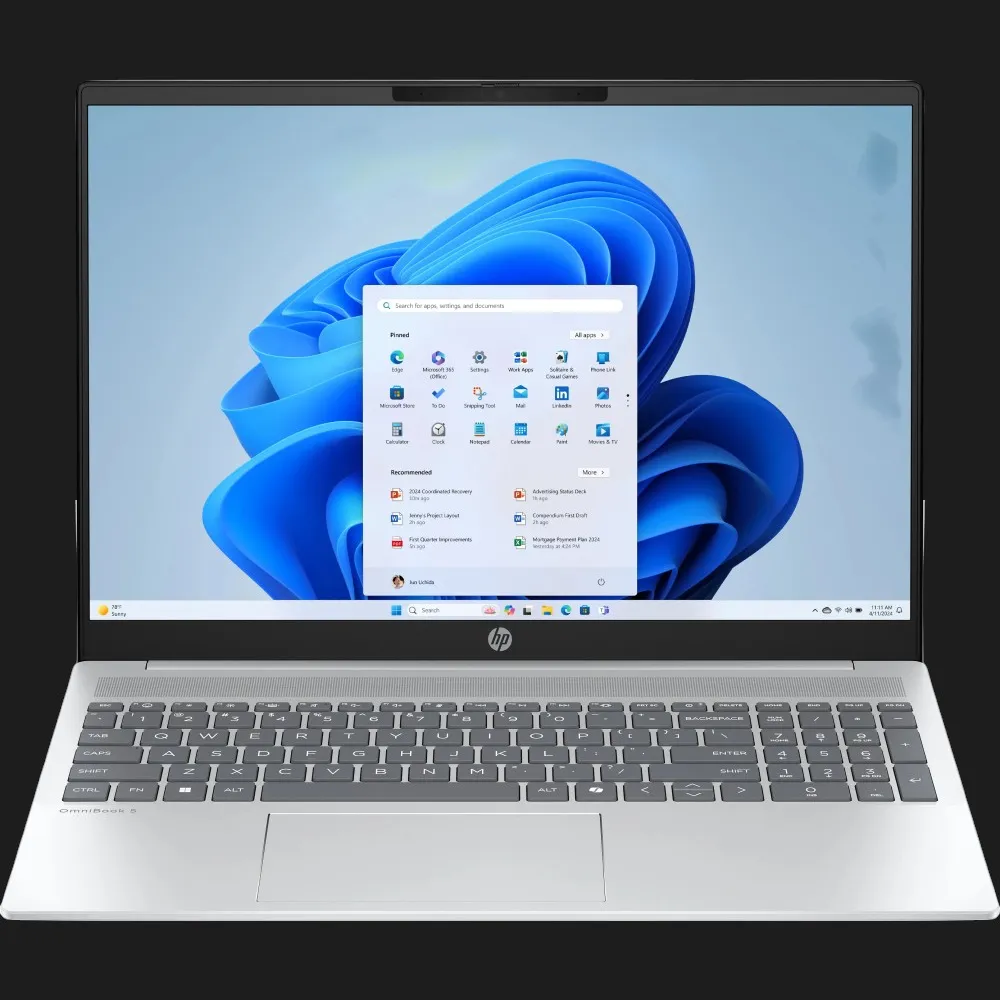 Ноутбук HP OmniBook 5 16-af1021ua 16" (Intel Core Ultra 7/32GB/1TB (SSD)/Intel Graphics) (C9RS2EA) (UA)