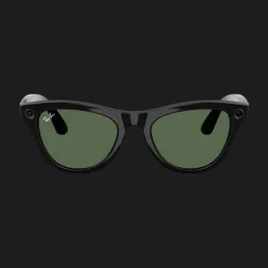 Смарт-окуляри Ray-Ban Meta Skyler (Gen 2) (Shiny Black/ G-15 Green) (RW4014 601/71 52-20) (M)
