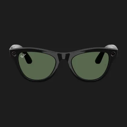 Смарт-окуляри Ray-Ban Meta Skyler (Gen 2) (Shiny Black/ G-15 Green) (RW4014 601/71 52-20) (S) в Мукачево