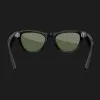 Смарт-очки Ray-Ban Meta Skyler (Gen 2) (Shiny Black/ G-15 Green) (RW4014 601/71 52-20) (S)