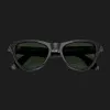 Смарт-очки Ray-Ban Meta Skyler (Gen 2) (Shiny Black/Clear to Graphite Green) (RW4014 601/1M 52-20) (S)