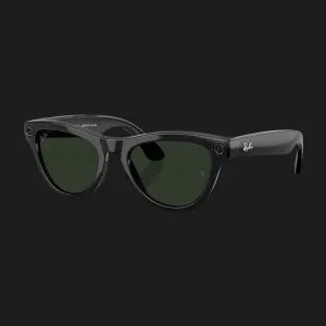Смарт-окуляри Ray-Ban Meta Skyler (Gen 2) (Shiny Black/Clear to Graphite Green Transitions) (RW4014 601/1M 52-20) (M)