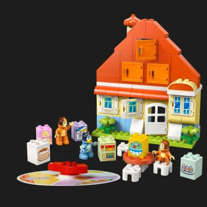 Конструктор LEGO DUPLO Семейный дом Блуи с игрой на запоминание (10459)