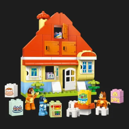 Конструктор LEGO DUPLO Семейный дом Блуи с игрой на запоминание (10459)