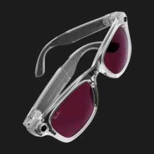 Смарт-окуляри Ray-Ban Meta Wayfarer (Gen 2) (Matte Transparent/Clear/Ruby Tr.) (RW4012 6770MI 50-22) (Limited Edition) (M)