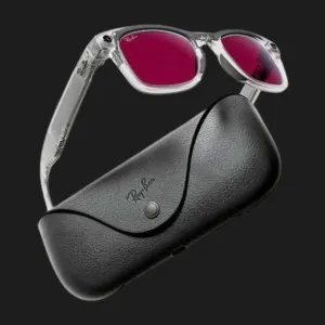 Смарт-окуляри Ray-Ban Meta Wayfarer (Gen 2) (Matte Transparent/Clear/Ruby Tr.) (RW4012 6770MI 50-22) (Limited Edition) (M)