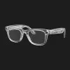 Смарт-очки Ray-Ban Meta Wayfarer (Gen 2) (Matte Transparent/Clear/Ruby Tr.) (RW4012 6770MI 50-22) (Limited Edition) (M)