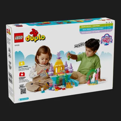 Конструктор LEGO DUPLO Disney Чарівний підводний палац Аріель (10435)