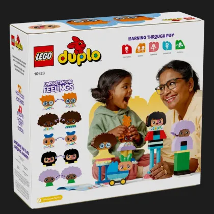 Конструктор LEGO DUPLO Конструктор людей с сильными эмоциями (10423)
