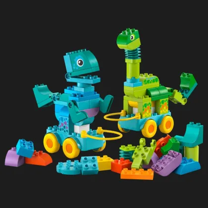 Конструктор LEGO DUPLO Динозаври на колесах 3 в 1 (10451)