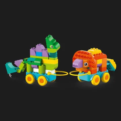 Конструктор LEGO DUPLO Динозаври на колесах 3 в 1 (10451)