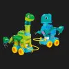 Конструктор LEGO DUPLO Динозавры на колесах 3 в 1 (10451)