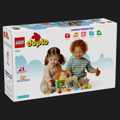 Конструктор LEGO DUPLO Town Догляд за тваринами на фермі (10416)